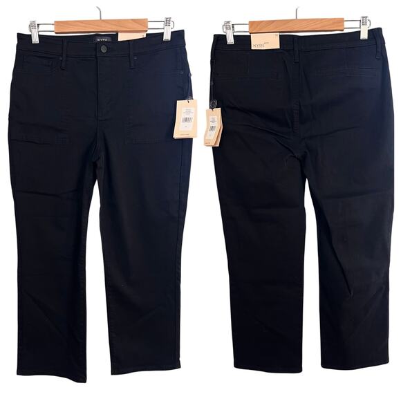 NYDJ‎ Women’s 12 Piper Ankle Straight Leg Jeans Lift x Tuck Classic Preppy Chic - Picture 1 of 15